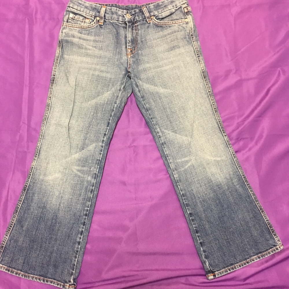 7 For All Mankind cropped jeans